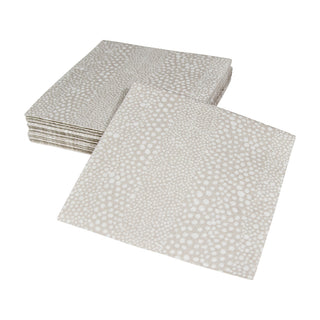 Pebble Grey-Paper Linen Napkin Airlaid Cocktail-15 In