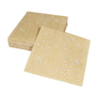 Pebble Beige-Paper Linen Napkin Airlaid Cocktail-15 In