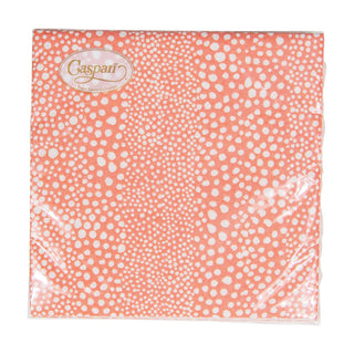 Pebble Coral-Paper Linen Napkin Airlaid Cocktail-15 In