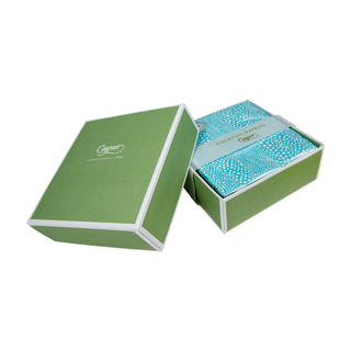 Pebble Seafoam-Paper Linen Napkin Box Cocktail-Airlaid
