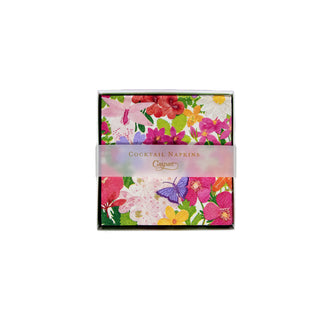 Halsted Floral  Napkin Box Cocktail - 40 per box