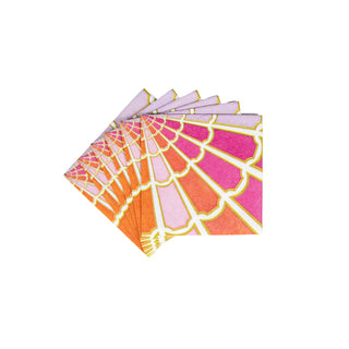 Color Wheel  Napkin Box Cocktail - 40 per box