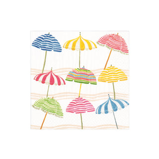 Beach Umbrellas Napkin Cocktail