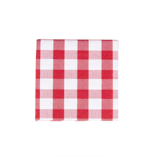 Gingham Red  Napkin Box Cocktail - 40 per box