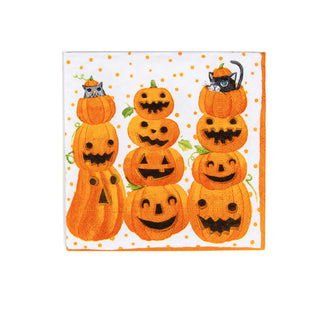 Jack O'Lanterns Napkin Cocktail