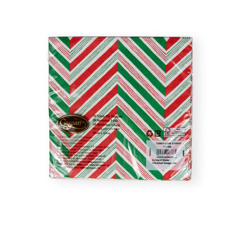 Candy Cane Stripes Napkin Luncheon