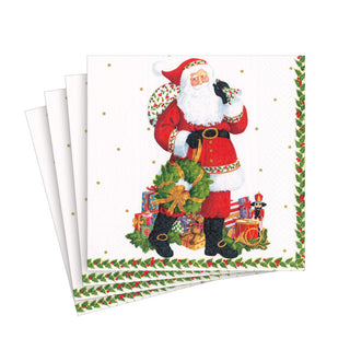 Jolly St. Nick Napkin Cocktail