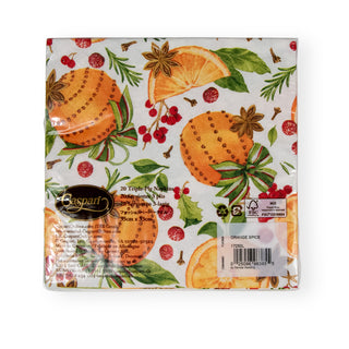 Orange Spice Napkin Luncheon
