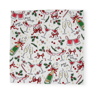 Let's Be Merry Napkin Cocktail