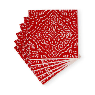 Annika Red Napkin Cocktail