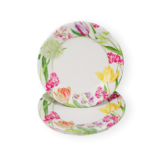 Spring Flower Show Dinner Plates