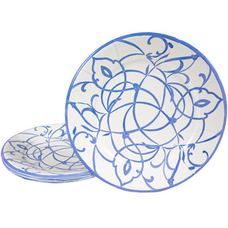 Algarve Ceramic Blue Dinner Plates