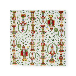 Nutcracker Christmas Napkin Cocktail
