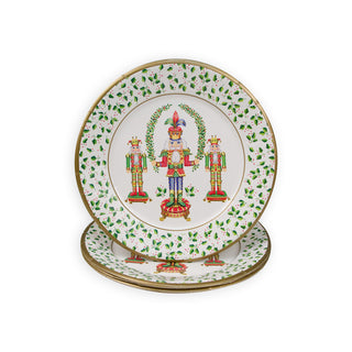 Nutcracker Christmas Dinner Plates