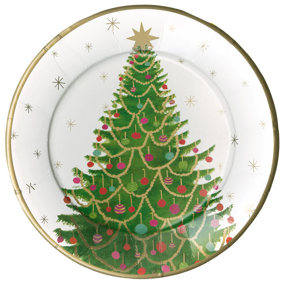 Merry And Bright Dinner Plates - 8 Per Package