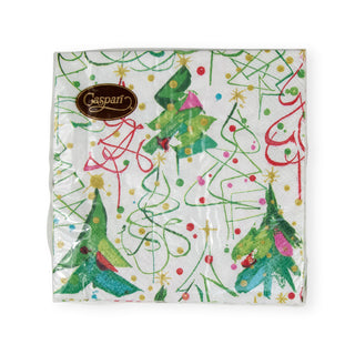 Pop Christmas Napkin Cocktail