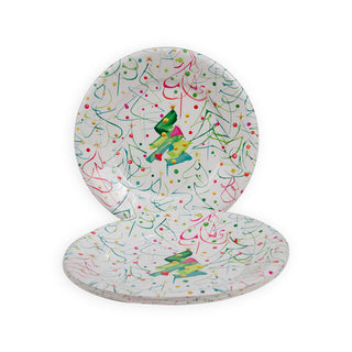 Pop Christmas Salad/Dessert Plates