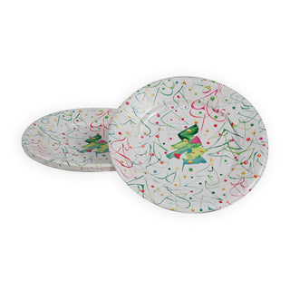Pop Christmas Salad/Dessert Plates