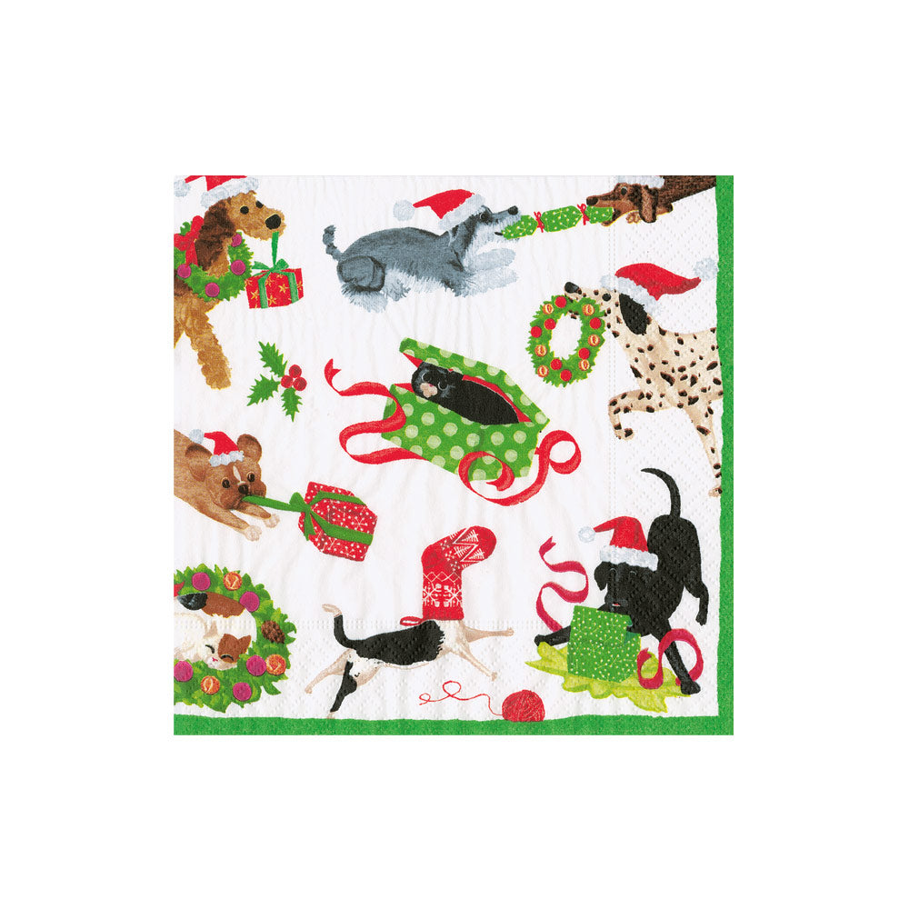 Christmas Mischief Cocktail Napkins - 20 Per Package
