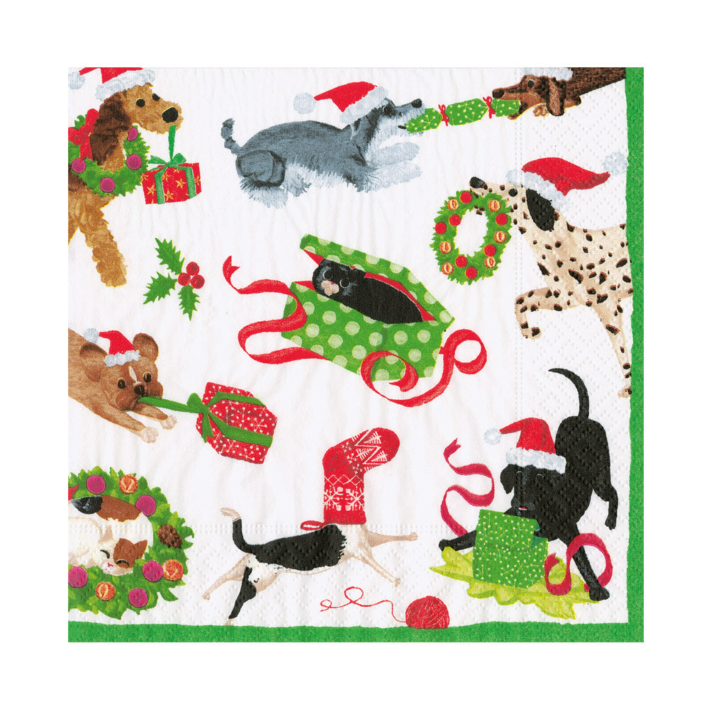 Christmas Mischief Luncheon Napkins - 20 Per Package