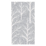 Winter Trees Silver & White Guest Towel Napkins - 15 Per Package