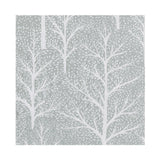 Winter Trees Silver & White Luncheon Napkins - 20 Per Package