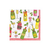 Tipsy And Toasty Cocktail Napkins - 20 Per Package