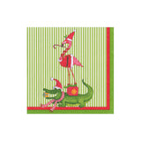 Zooey Christmas Cocktail Napkins - 20 Per Package
