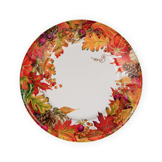 Harvest Garland White Salad/Dessert Plates