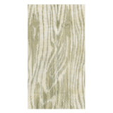 Woodgrain Silver & Gold Guest Towel Napkins - 15 Per Package