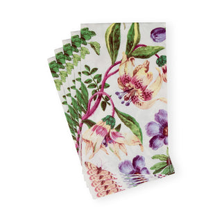 Porcelain Blooms Ivory Guest Towel