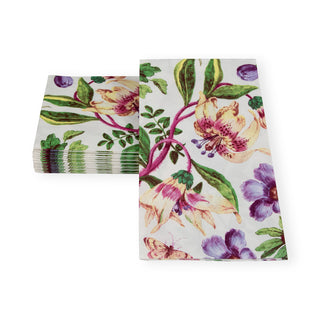 Porcelain Blooms Ivory Guest Towel