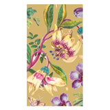 Porcelain Blooms Gold Guest Towel Napkins - 15 Per Package