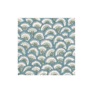 Pontchartrain Scallop Blue Boxed Cocktail Napkins - 40 Per Box