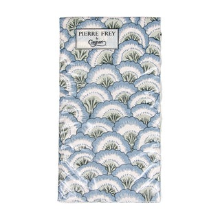 Pontchartrain Scallop Blue Guest Towel