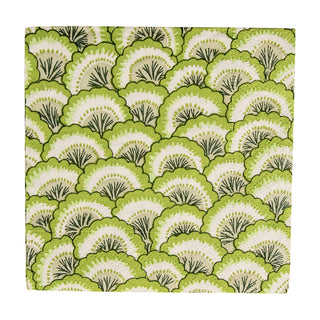 Pontchartrain Scallop Green Napkin Cocktail