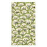 Pontchartrain Scallop Green Guest Towel Napkins - 15 Per Package