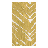 Go Wild White & Gold Guest Towel Napkins - 15 Per Package