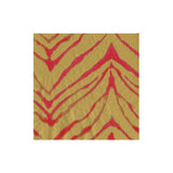 Go Wild Fuchsia & Gold Cocktail Napkins - 20 Per Package