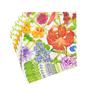 Floral Trellis Napkin Cocktail