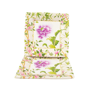 Wellington Ivory  Sq Salad/Dessert Plates Square