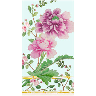 Wellington Robin's Egg Guest Towel Napkins - 15 Per Package