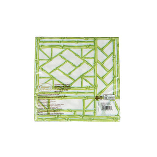 Bamboo Screen Moss Green-Ppr Linen Napkin Airlaid Dinner-12 In