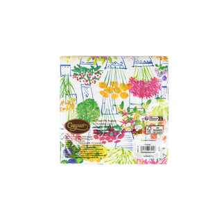 Flower Market Luncheon Napkins - 20 Per Package