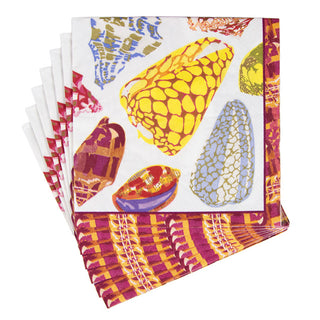 Coquillage Purple Napkin Luncheon