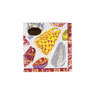 Coquillage Purple Napkin Luncheon
