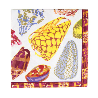 Coquillage Purple Napkin Luncheon
