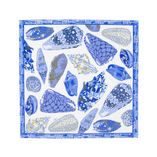 Coquillage Blue Napkin Cocktail