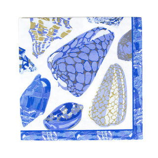 Coquillage Blue Napkin Luncheon