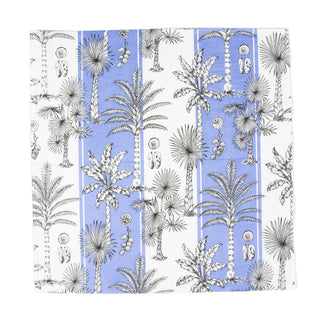 Southern Palms Blue/White Napkin Luncheon